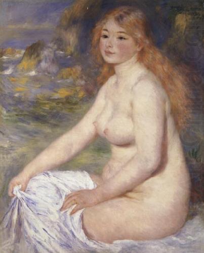 Blonde Bather, Pierre Renoir